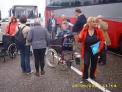 Výstup z autobusu